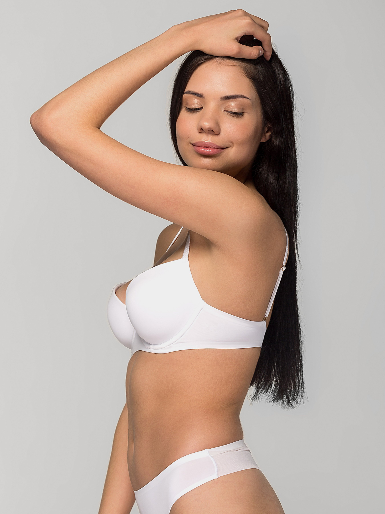 Бюстгальтер Brabrabra модель SLZ19801108-білий Фото