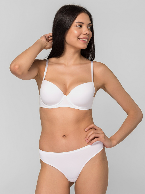 Бюстгальтер Brabrabra модель SLZ19801108-білий Фото