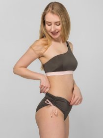 Низ купальника Brabrabra модель SO205422_olive Фото