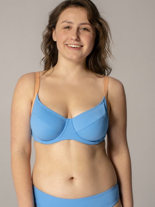 Верхняя часть купальника Brabrabra модель SO215907_blue Фото