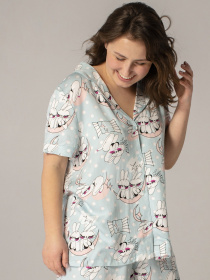 Рубашка Brabrabra модель HOM2104004_blue_print Фото