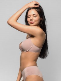 Бюстгальтер Brabrabra модель SLZ19801002-блідо-рожевий Фото
