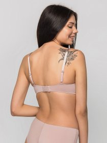 Бюстгальтер Brabrabra модель SLZ19801002-блідо-рожевий Фото