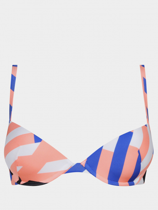 Верхняя часть купальника Brabrabra модель 002K, принт персик Фото