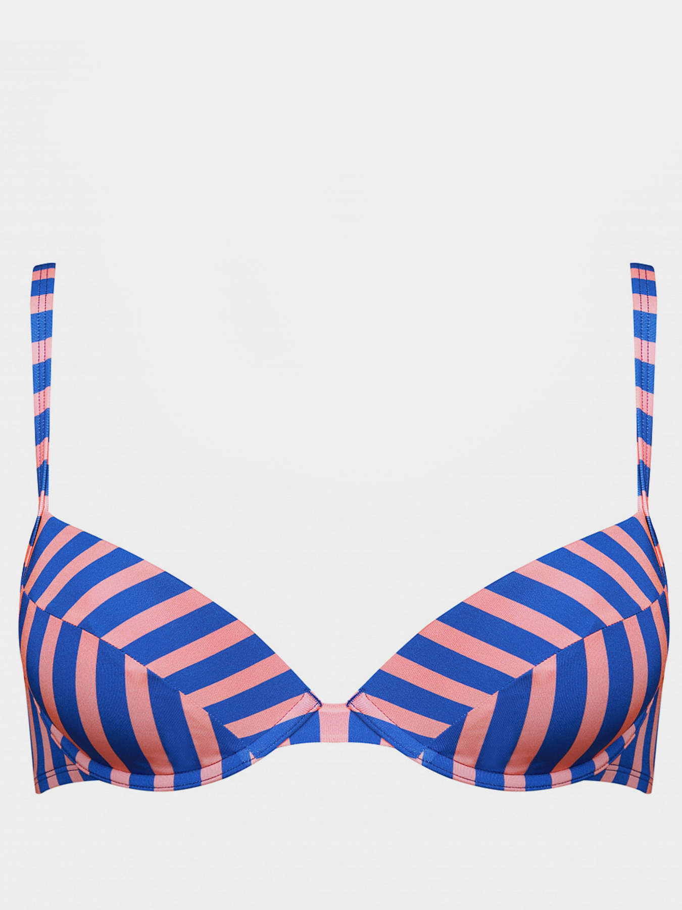 Верхняя часть купальника Brabrabra модель 002V, принт синий Фото