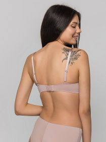 Бюстгальтер Brabrabra модель 002С, бледно-розовый Фото