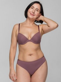 Бюстгальтер Brabrabra модель 002С, виноград Фото