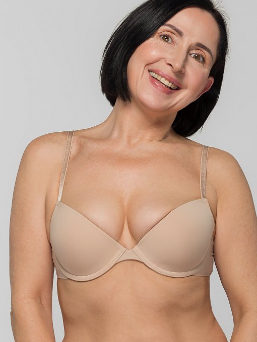 Бюстгальтер Brabrabra модель 002С, нюд Фото