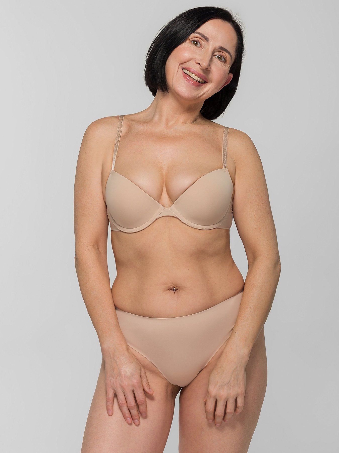 Бюстгальтер Brabrabra модель 002С, нюд Фото