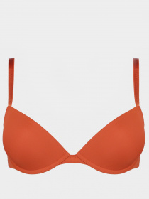 Бюстгальтер Brabrabra модель 002С, темный апельсин Фото