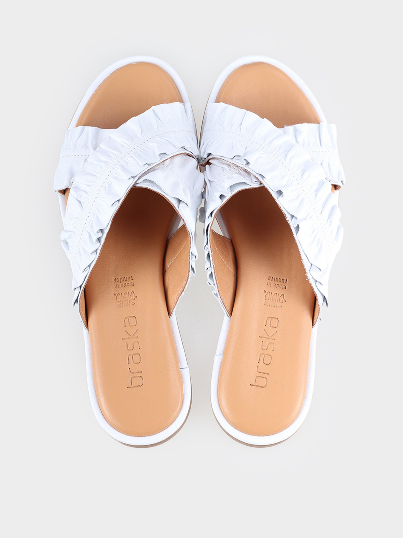 Шльопанці Braska модель E3280-2022-WH Фото