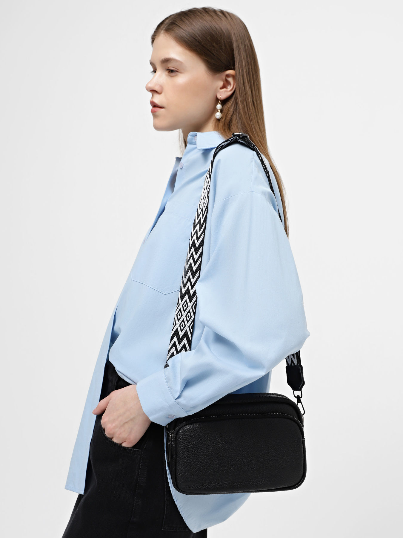 Кросс-боди Braska модель 118-0035/101 Фото