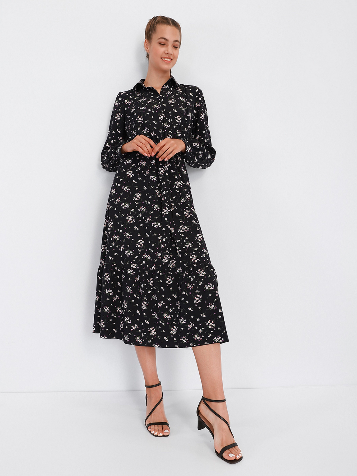 Платье миди Braska модель 41-4412/301 Фото