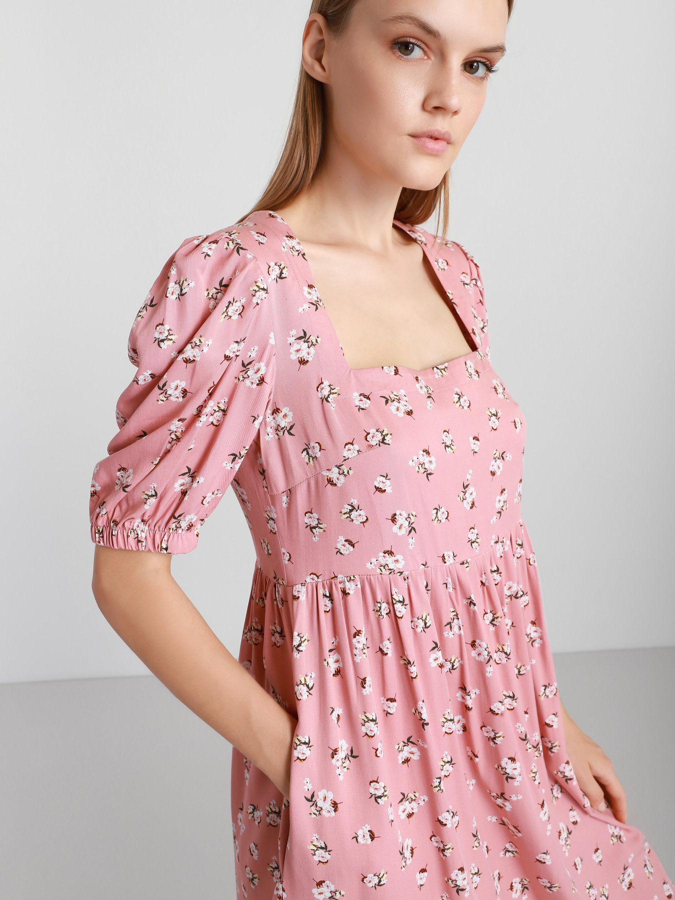 Платье миди Braska модель 123-409 Фото