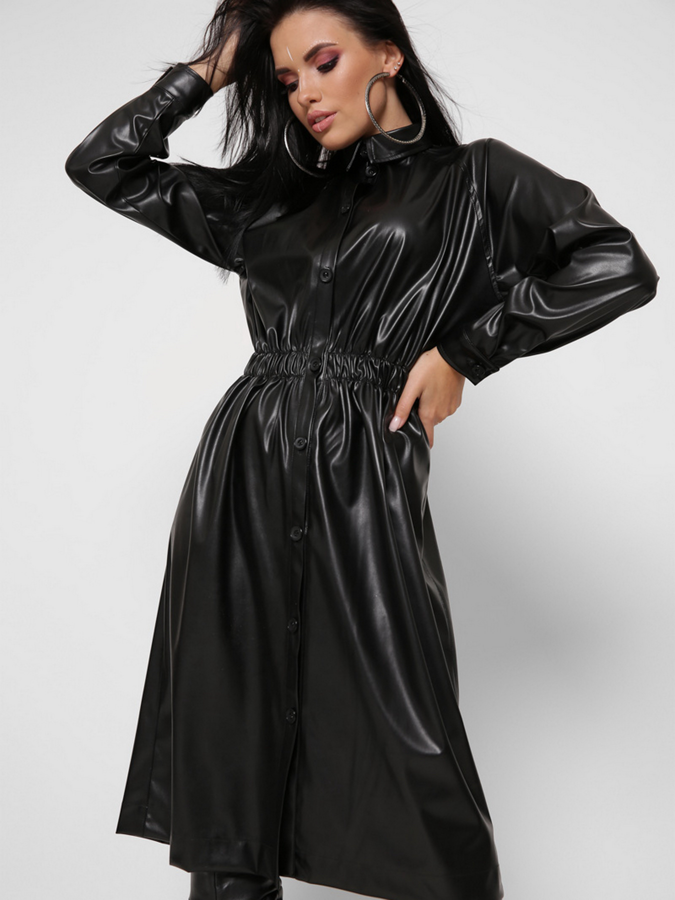 Платье миди Braska модель KP-10355-8 Фото