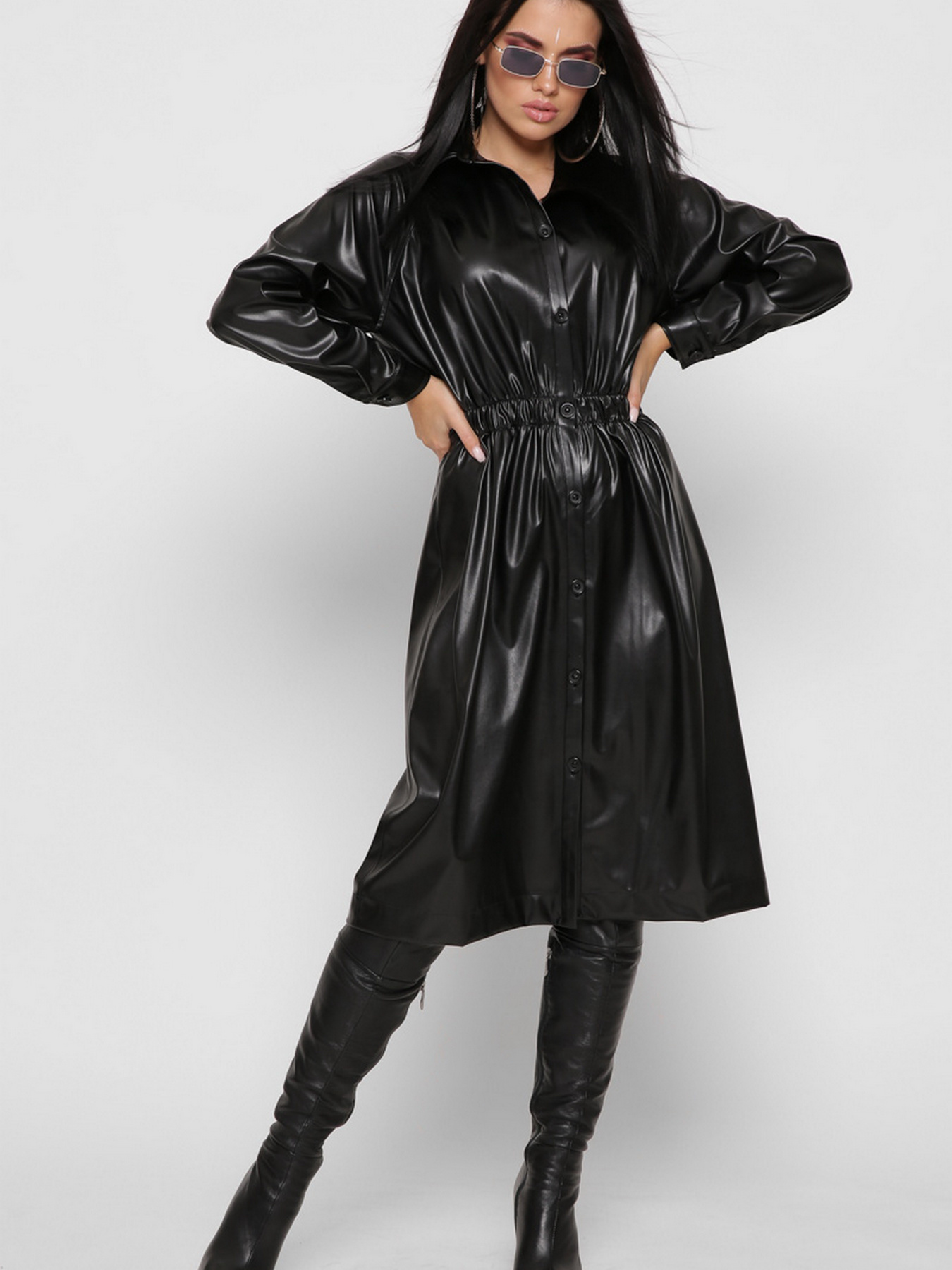 Платье миди Braska модель KP-10355-8 Фото