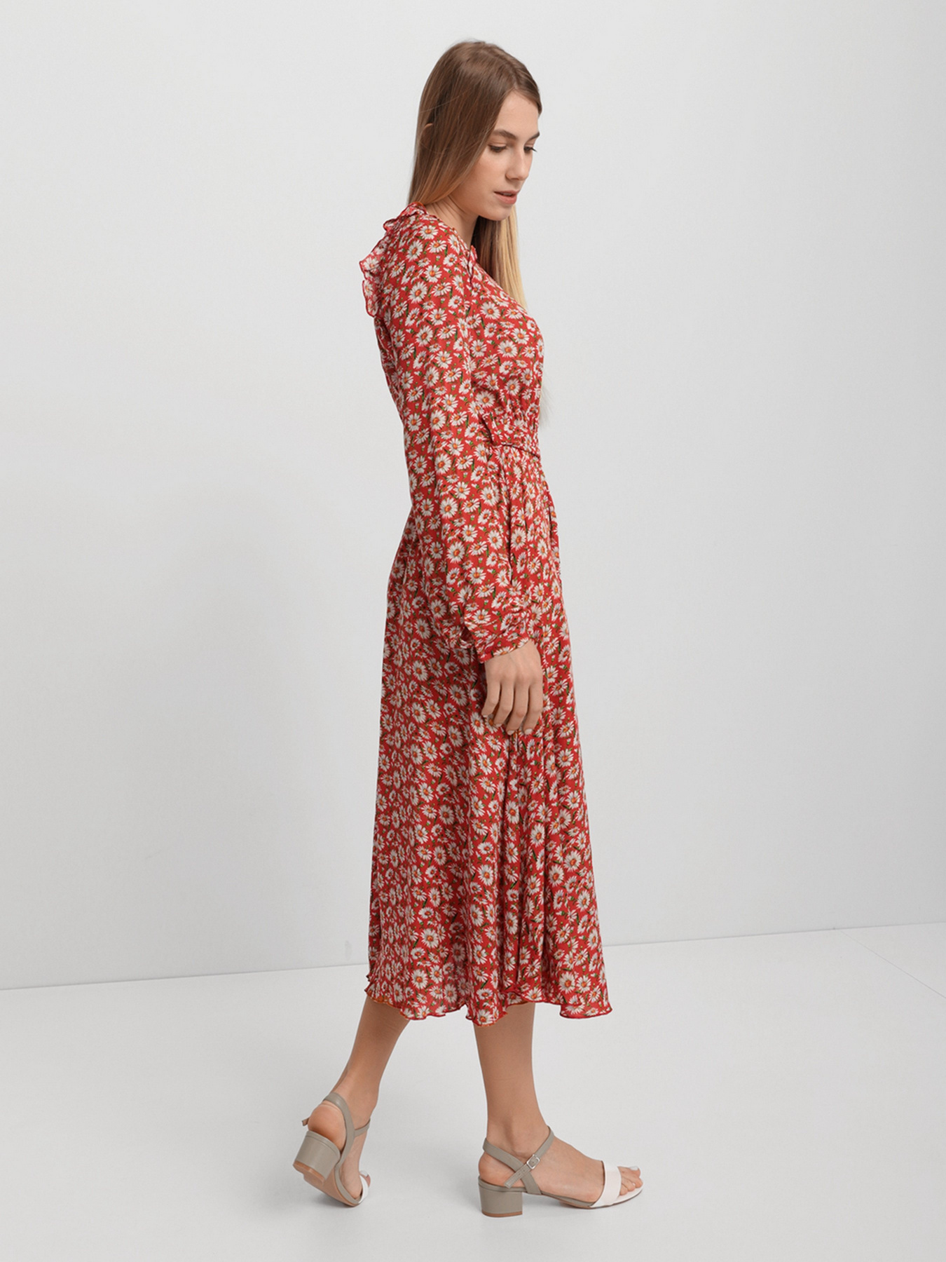 Платье миди Braska модель KР-10379-14 Фото