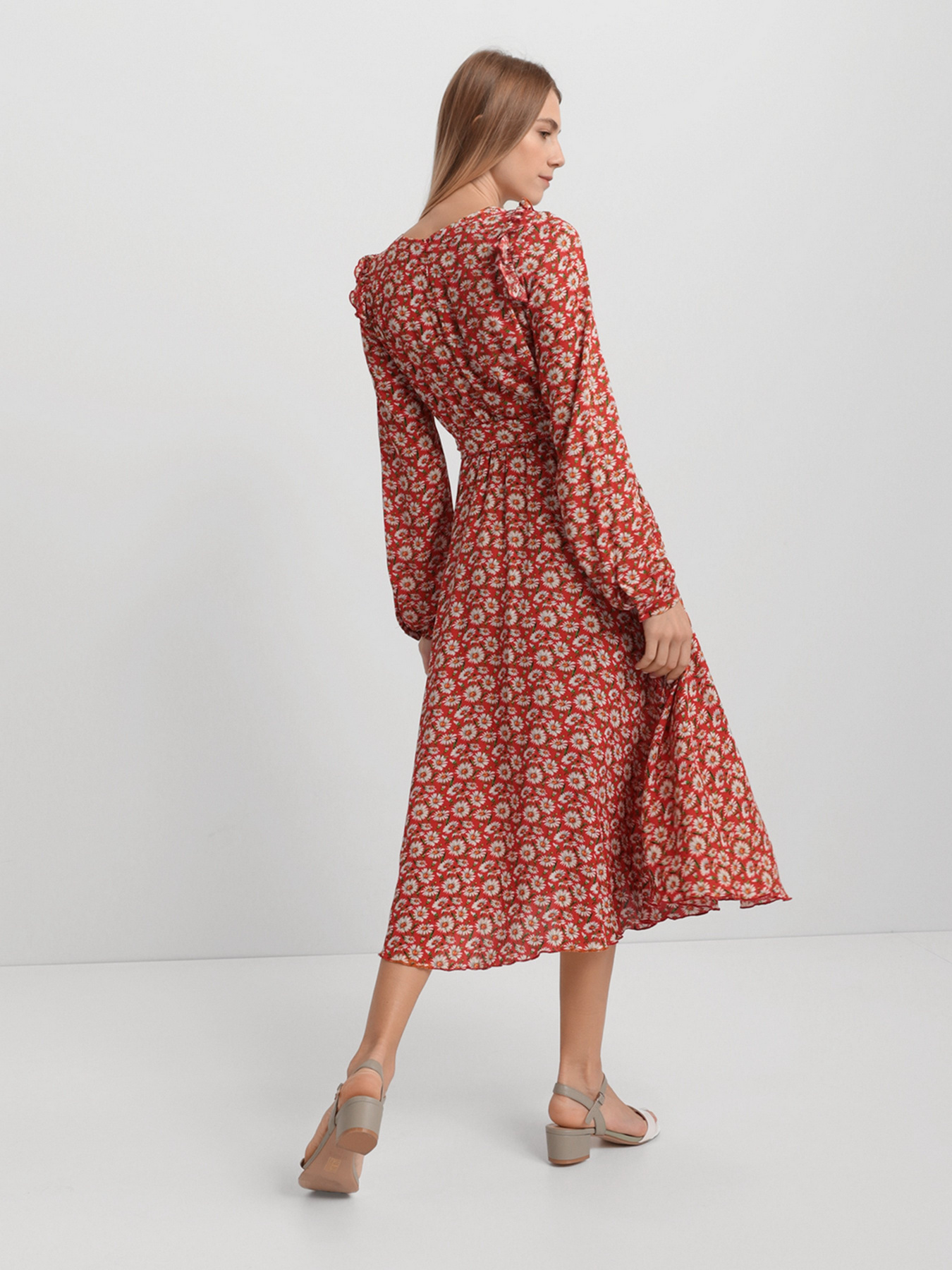 Платье миди Braska модель KР-10379-14 Фото