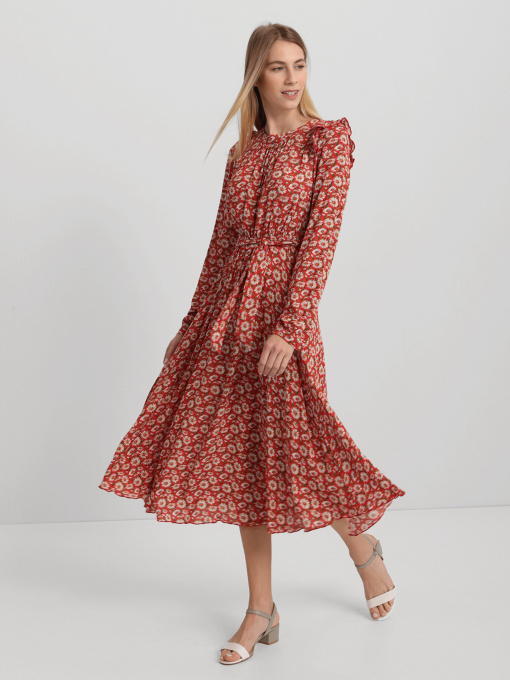 Платье миди Braska модель KР-10379-14 Фото