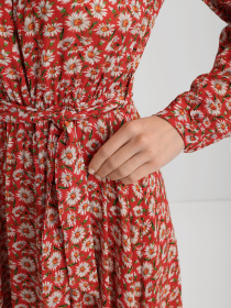 Платье миди Braska модель KР-10379-14 Платье миди Braska модель KР-10379-14 Фото