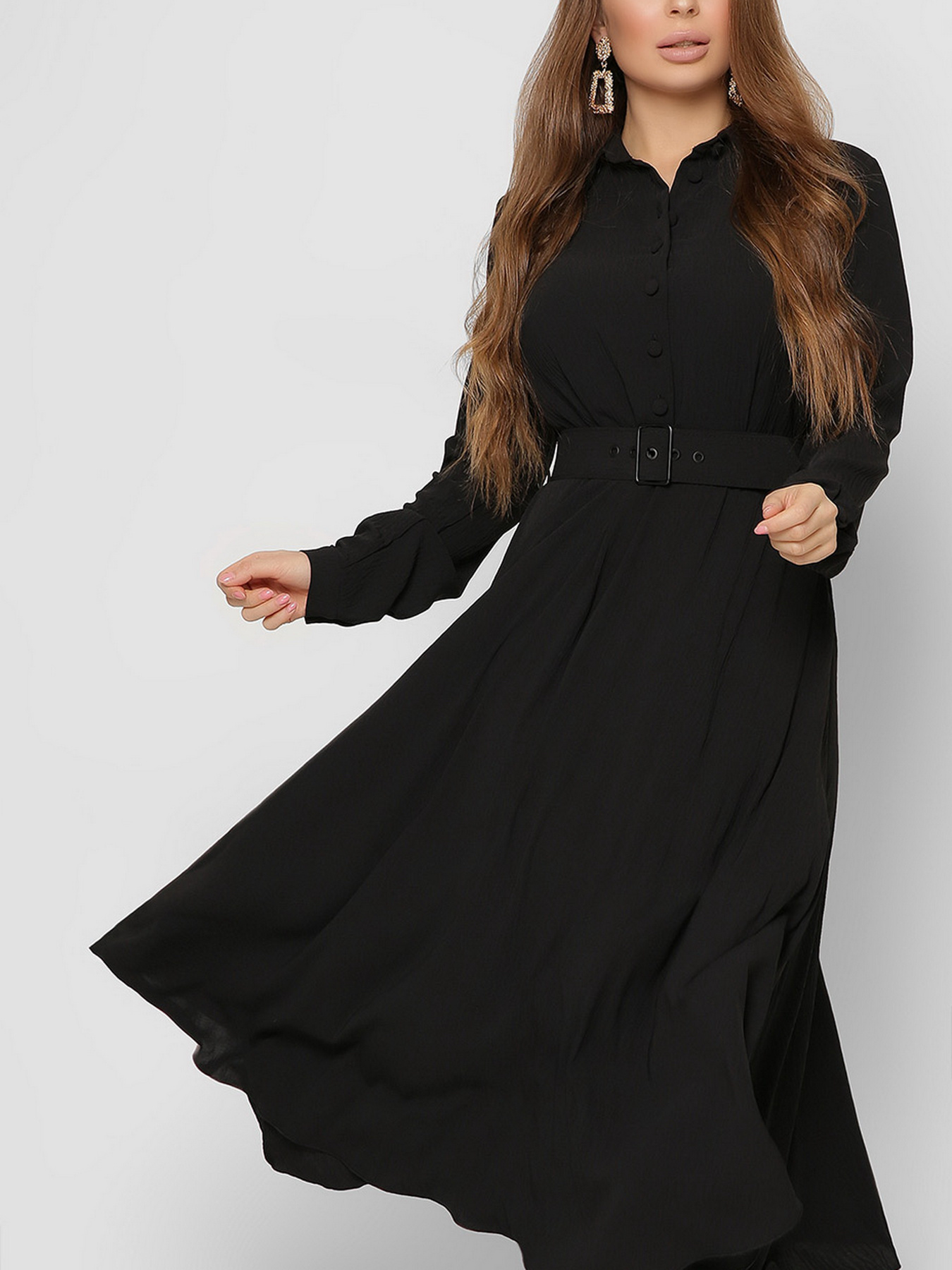 Сукня міді Braska модель KP-10318-8 Фото