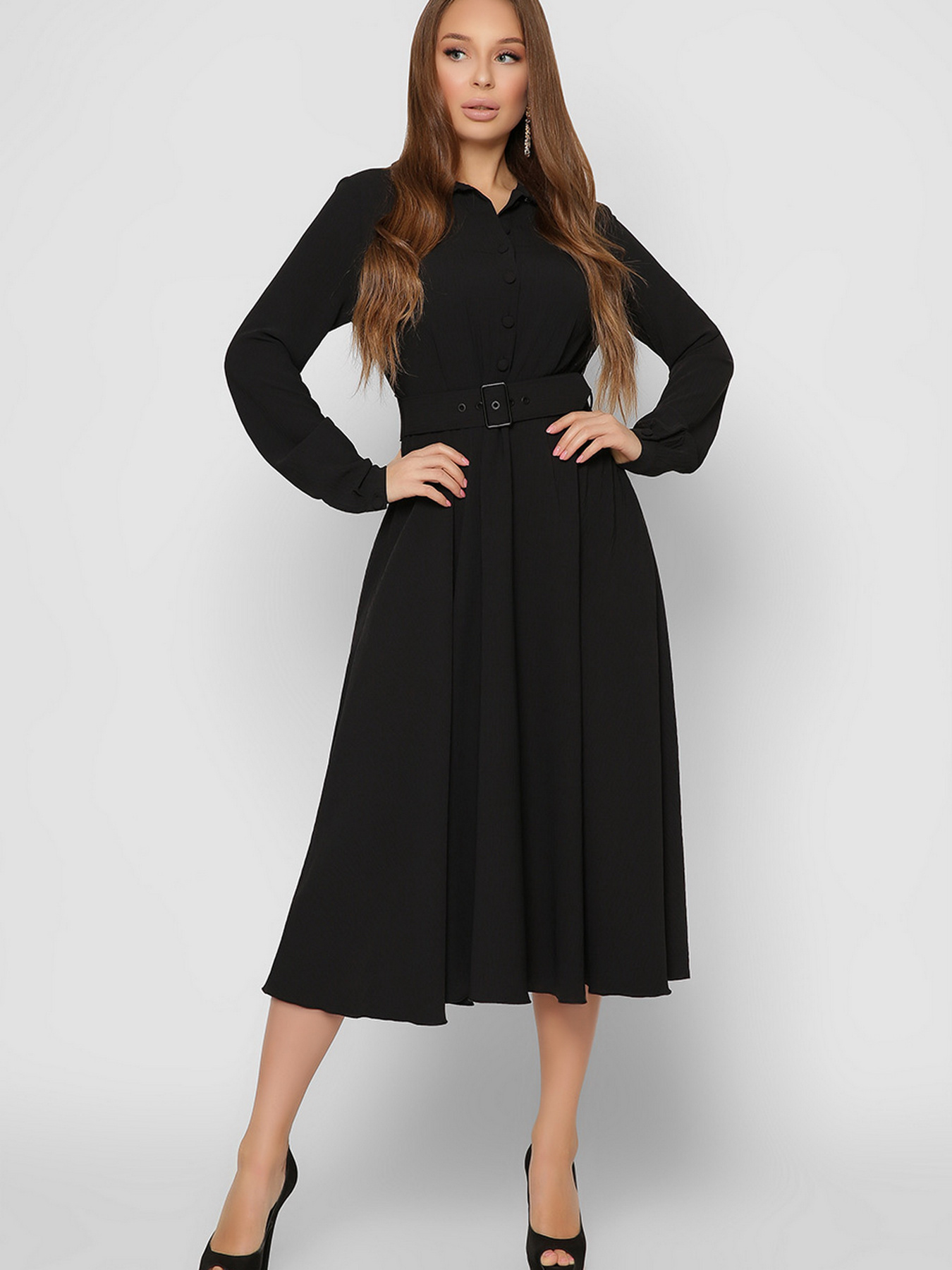 Сукня міді Braska модель KP-10318-8 Фото