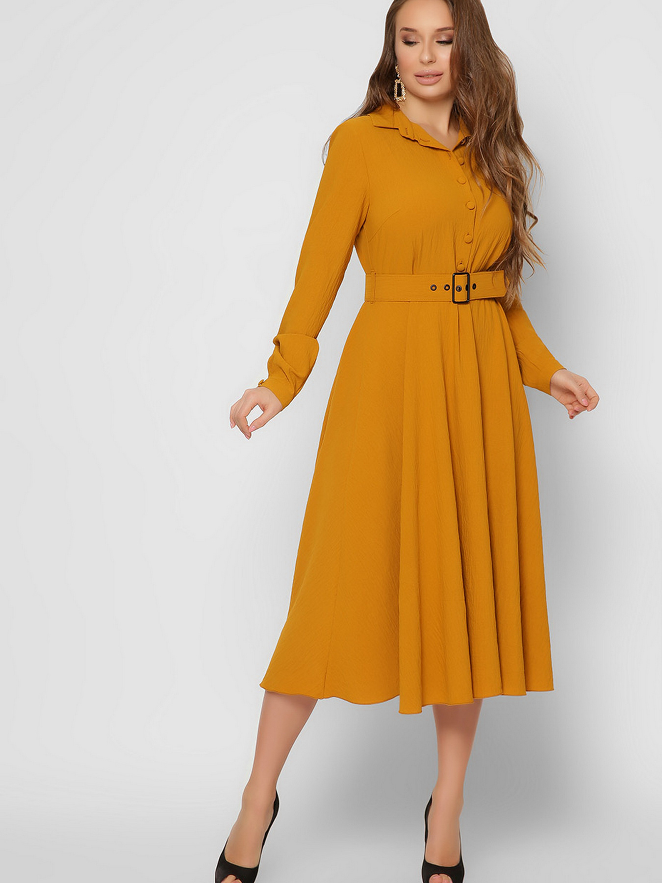 Сукня міді Braska модель KP-10318-6 Фото