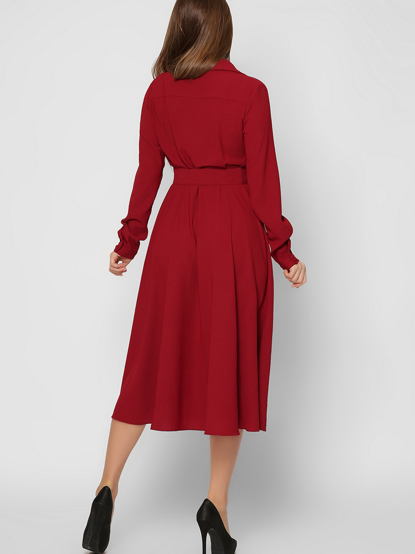 Платье миди Braska модель KP-10318-16 Платье миди Braska модель KP-10318-16 Фото