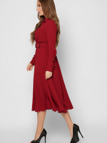 Платье миди Braska модель KP-10318-16 Платье миди Braska модель KP-10318-16 Фото