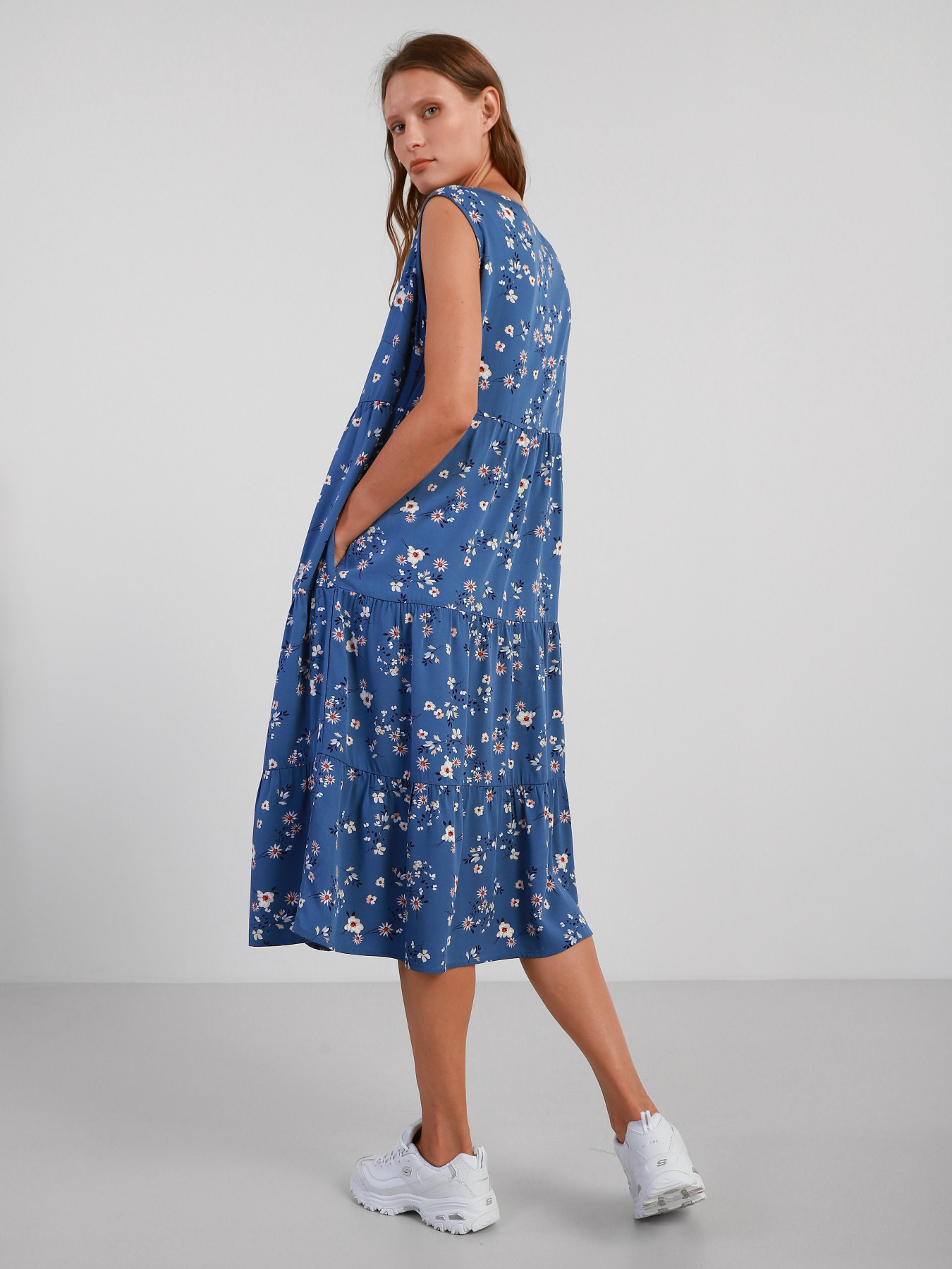 Сукня міді Braska модель 111-483 Фото