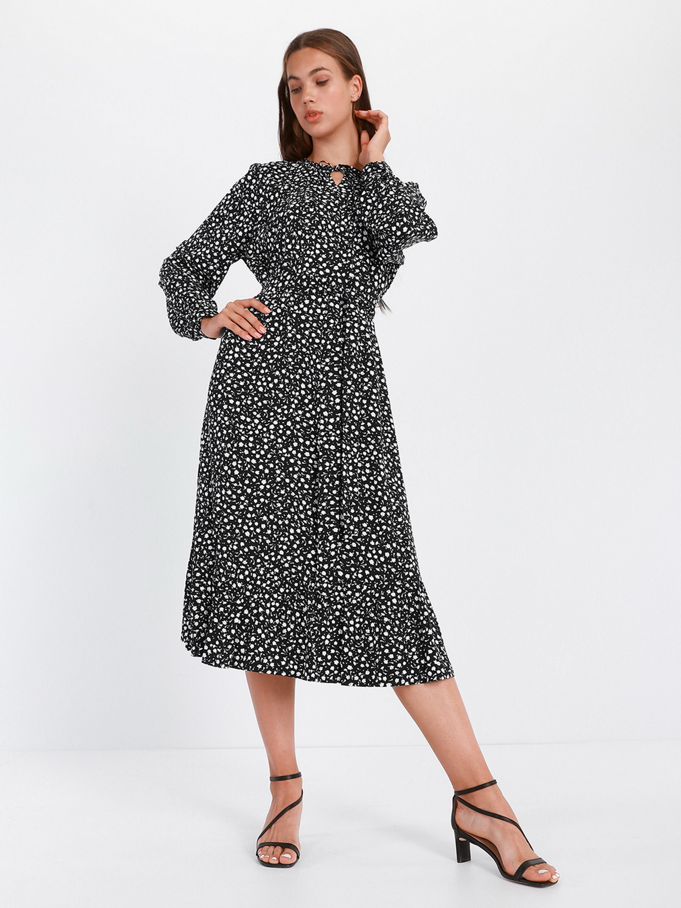 Платье миди Braska модель 125-433 Фото