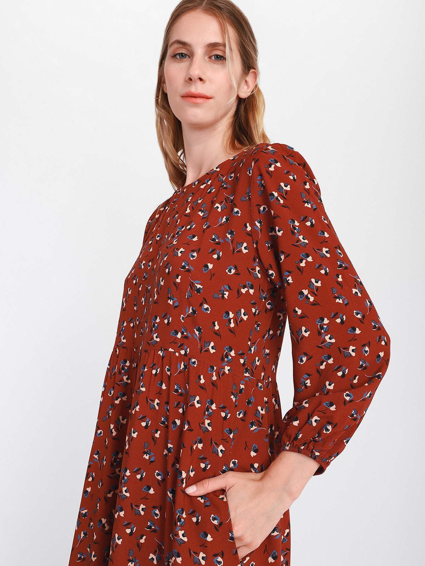 Платье миди Braska модель 107-496 Фото