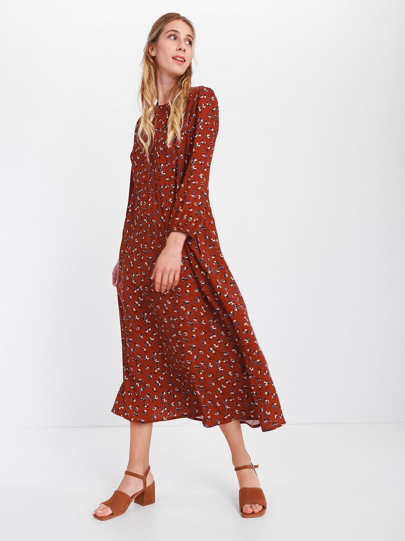 Платье миди Braska модель 107-496 Фото