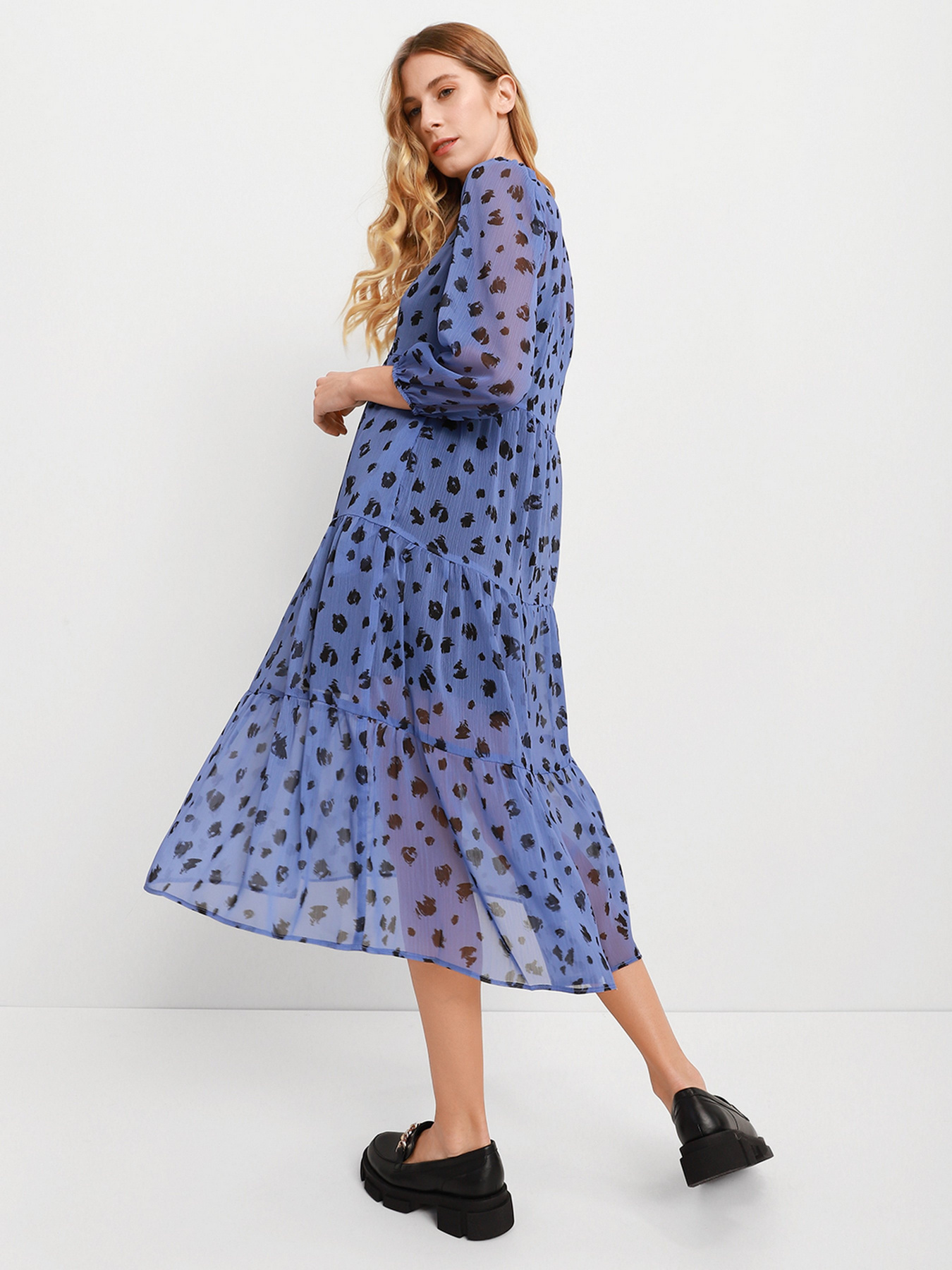 Платье миди Braska модель 107-011 Фото