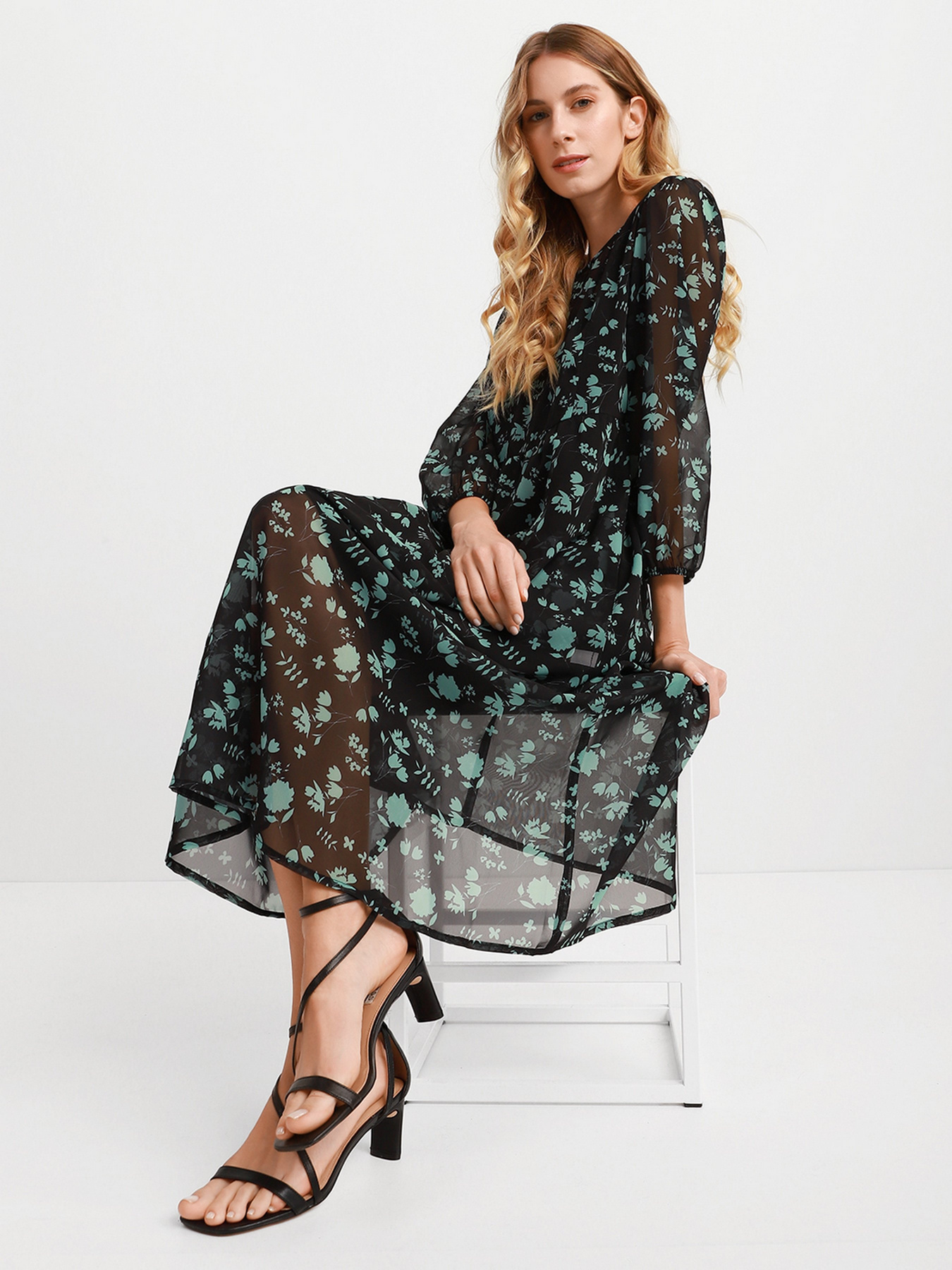 Платье миди Braska модель 107-012 Фото