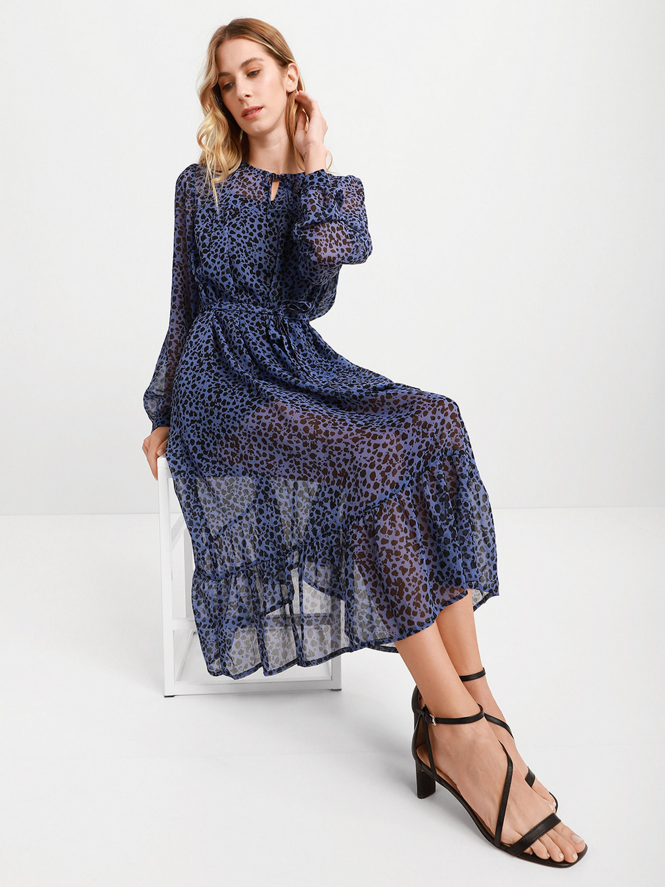 Платье миди Braska модель 125-013 Фото