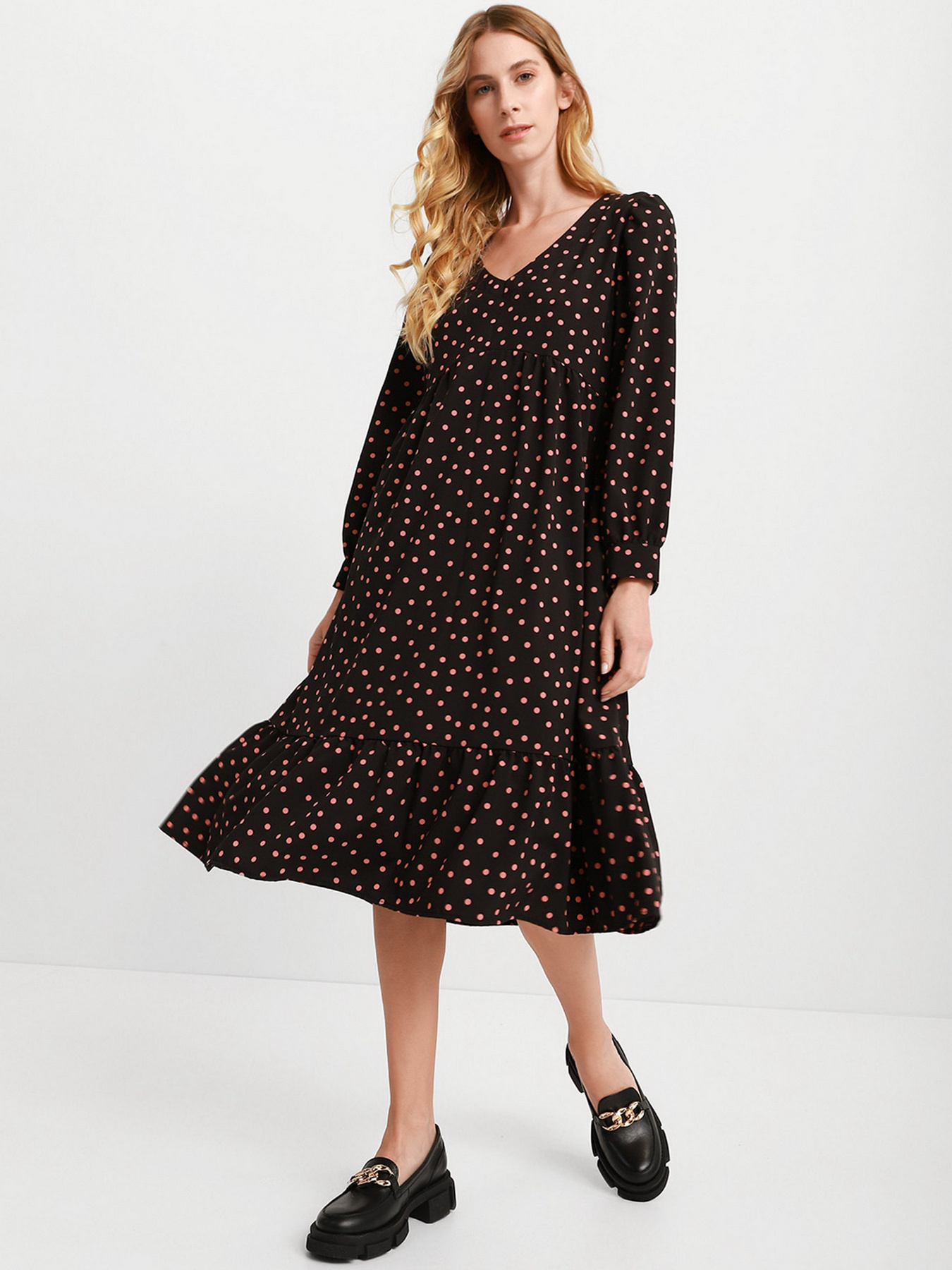 Сукня міді Braska модель 163-009 Фото