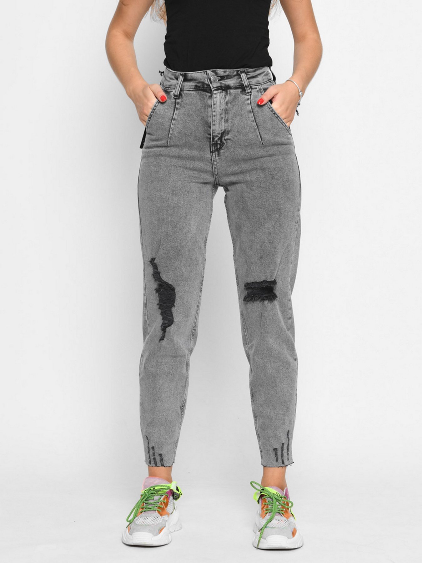 Джинсы мом Braska модель 29024-4 Фото