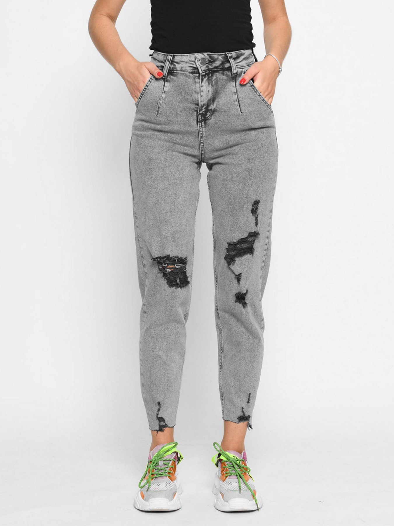 Джинси мом Braska модель 29029-4 Фото