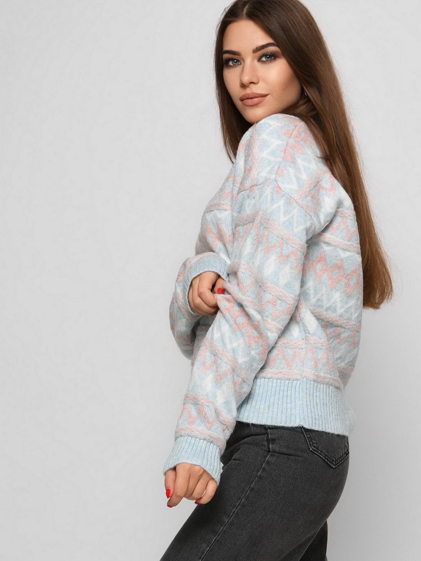 Джемпер Braska модель SV-6694-11 Джемпер Braska модель SV-6694-11 Фото