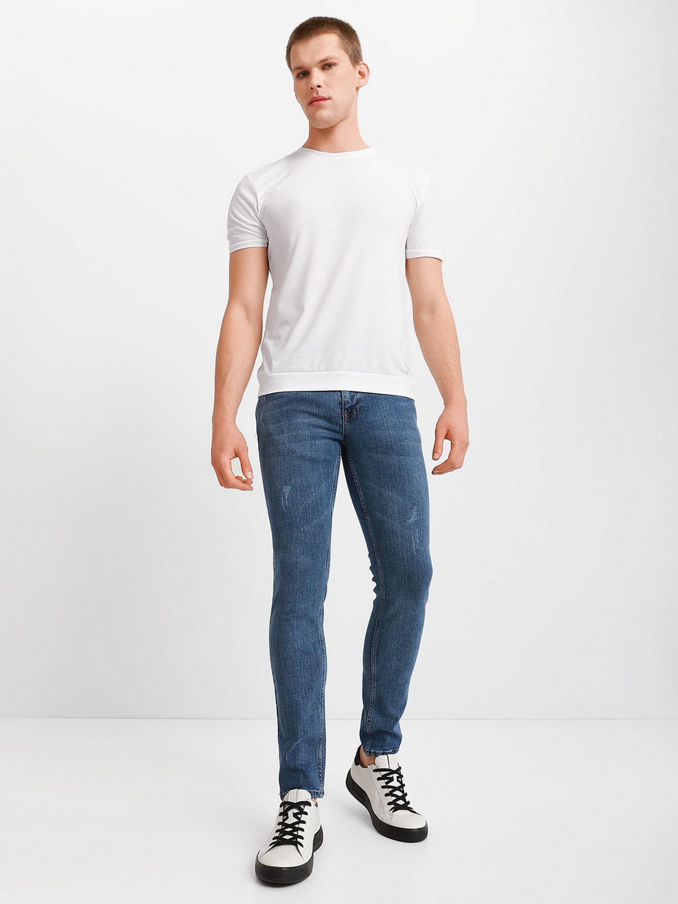 Зауженные джинсы Braska модель 32122-11 Фото