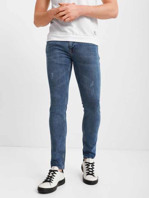 Зауженные джинсы Braska модель 32122-11 Фото