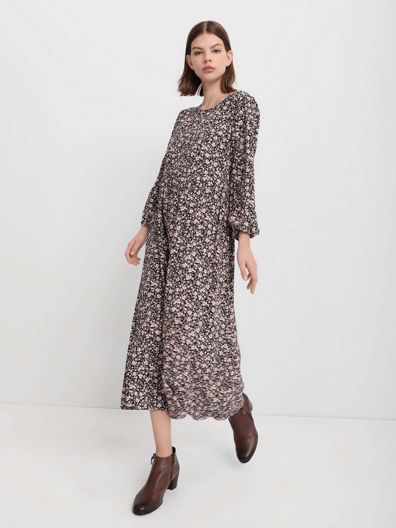 Сукня міді Braska модель 107-498 Сукня міді Braska модель 107-498 Фото