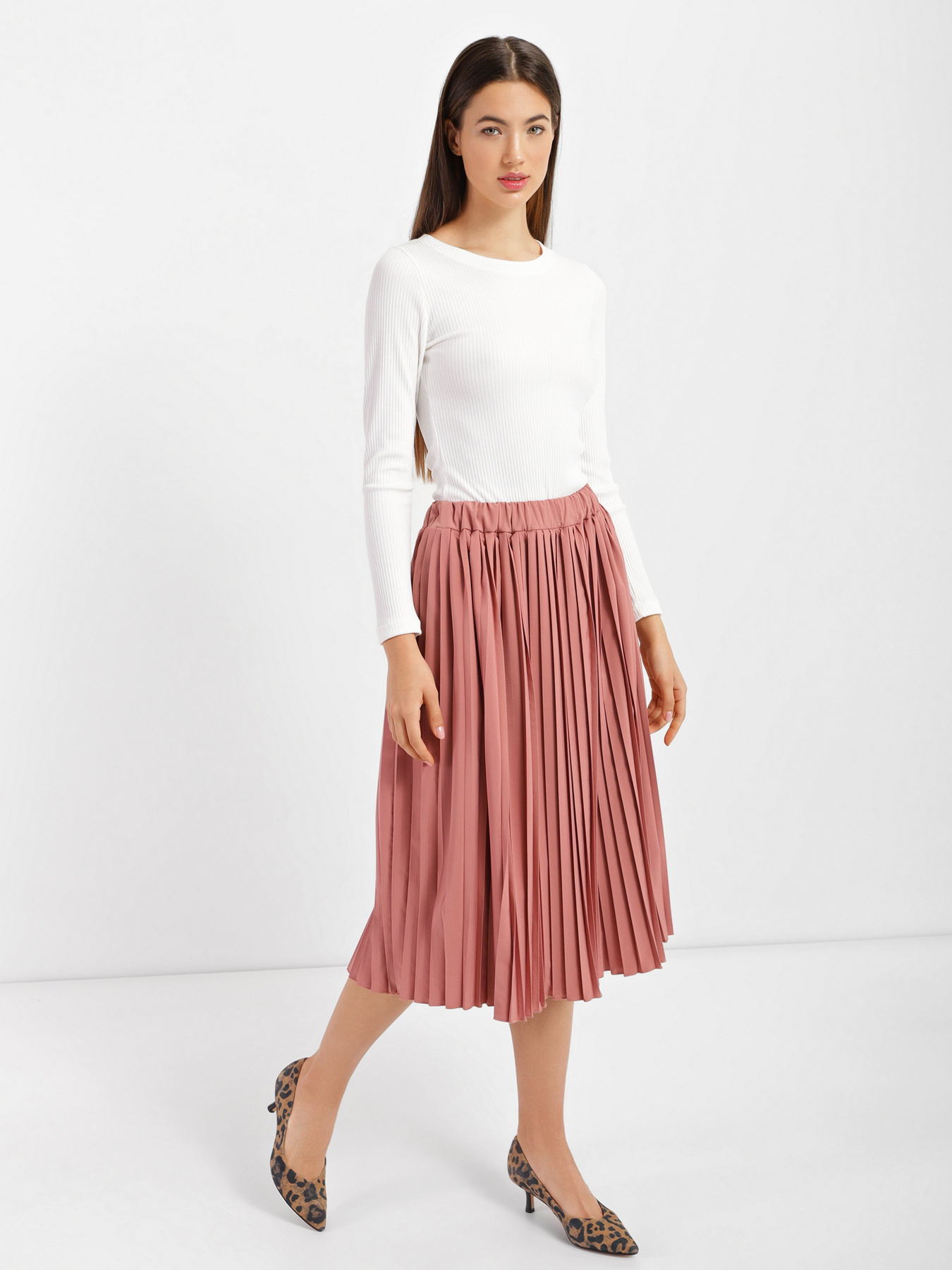 Спідниця міді Braska модель 61-5100/318 Спідниця міді Braska модель 61-5100/318 Фото