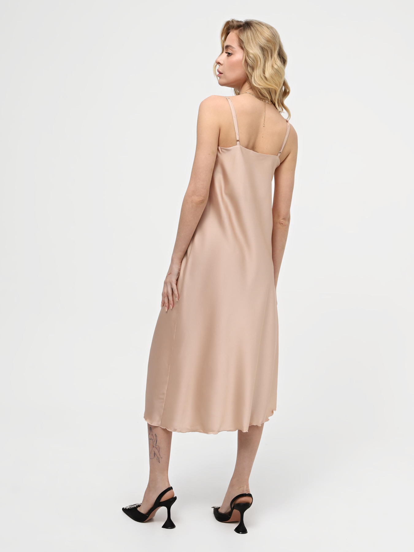 Платье миди Braska модель KP-10321-10 Фото