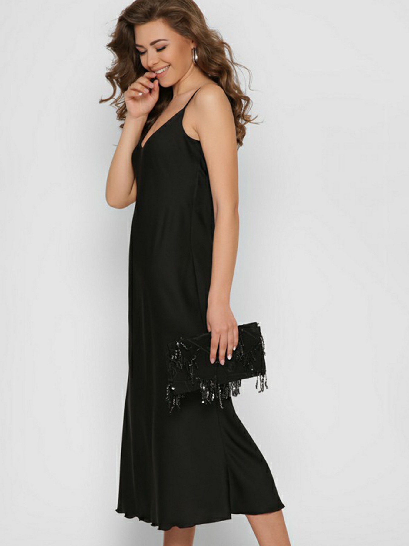 Платье миди Braska модель KP-10321-8 Фото