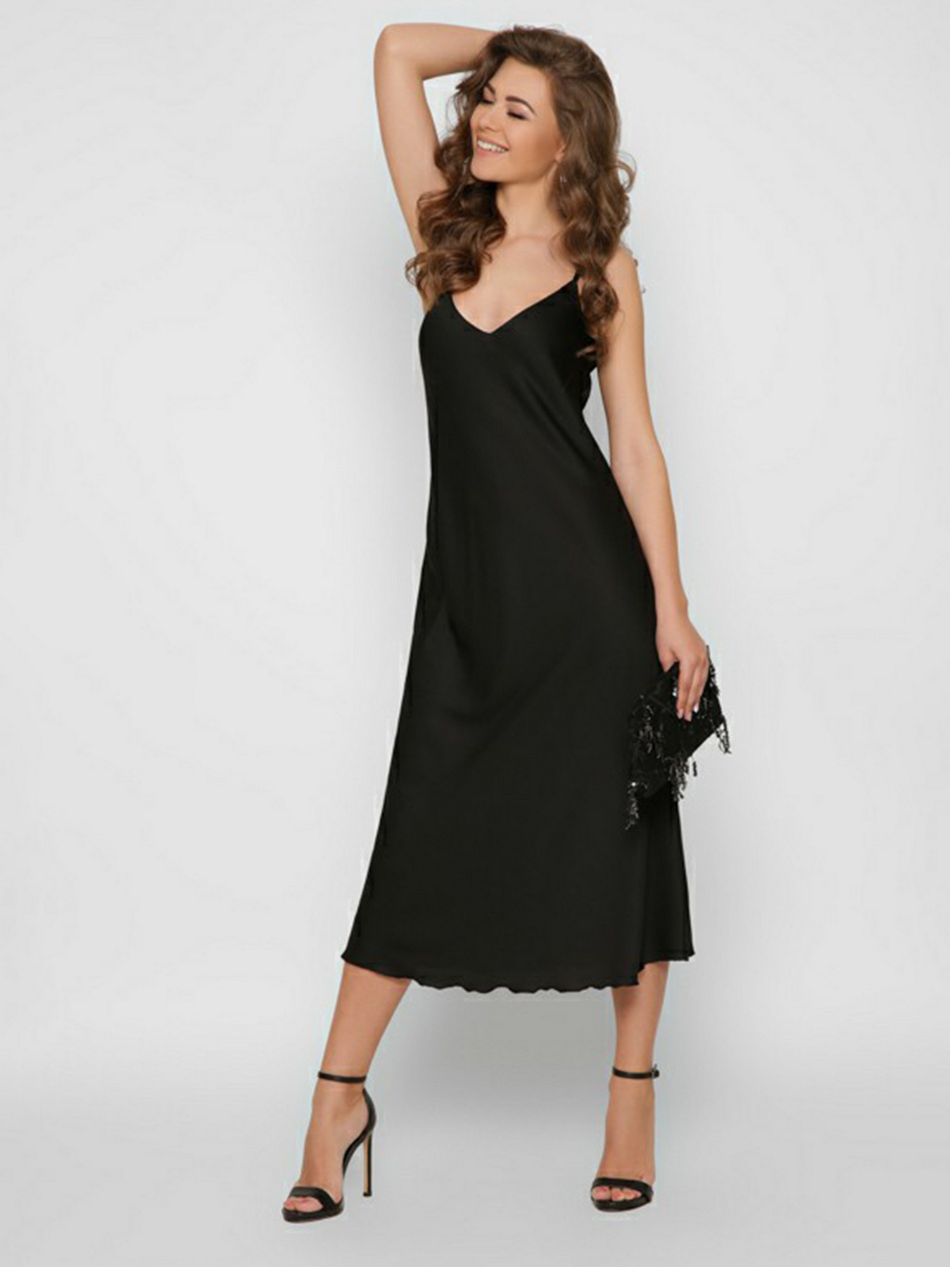 Сукня міді Braska модель KP-10321-8 Фото