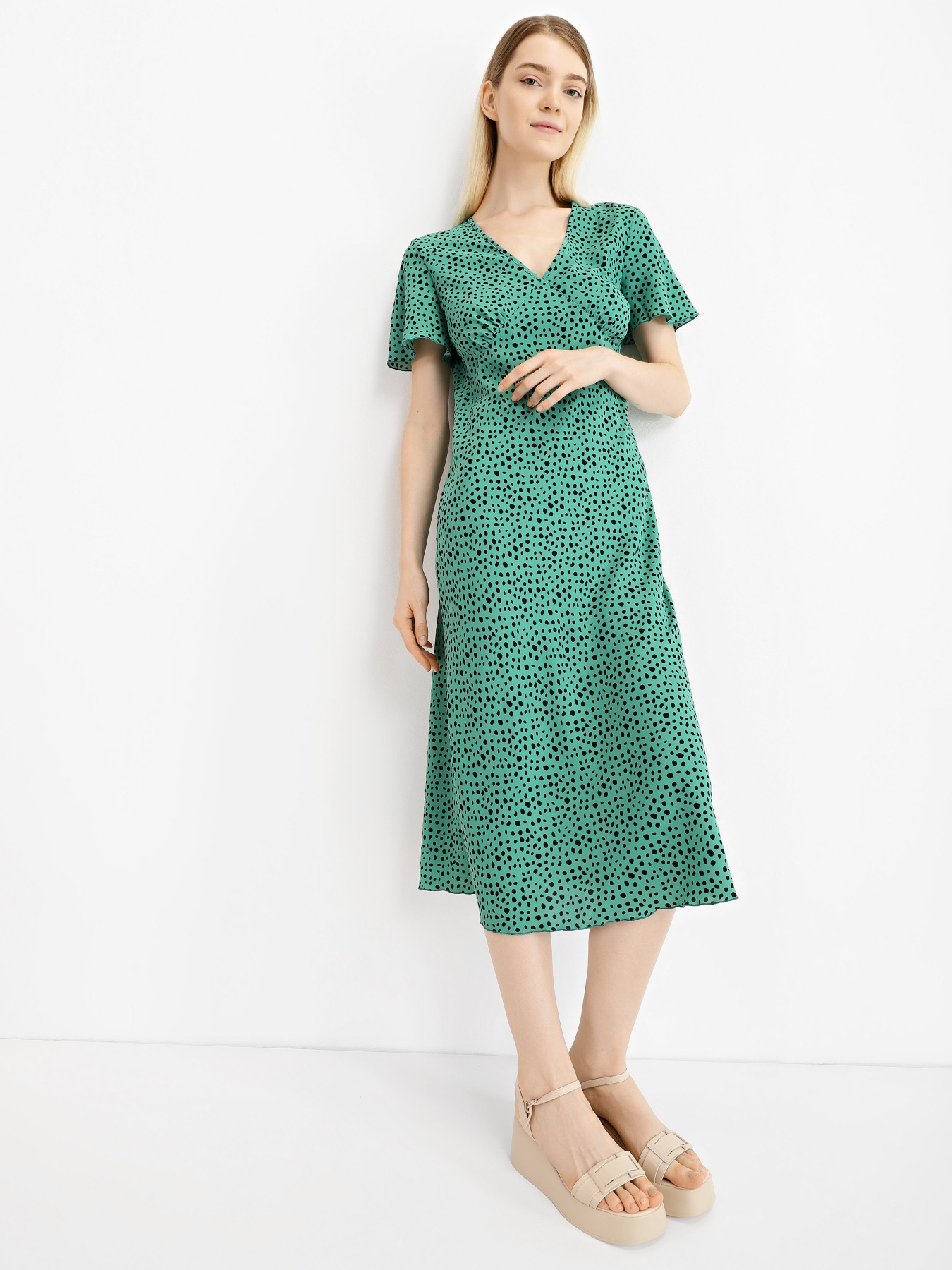 Платье миди Braska модель 61-7565/318 Фото