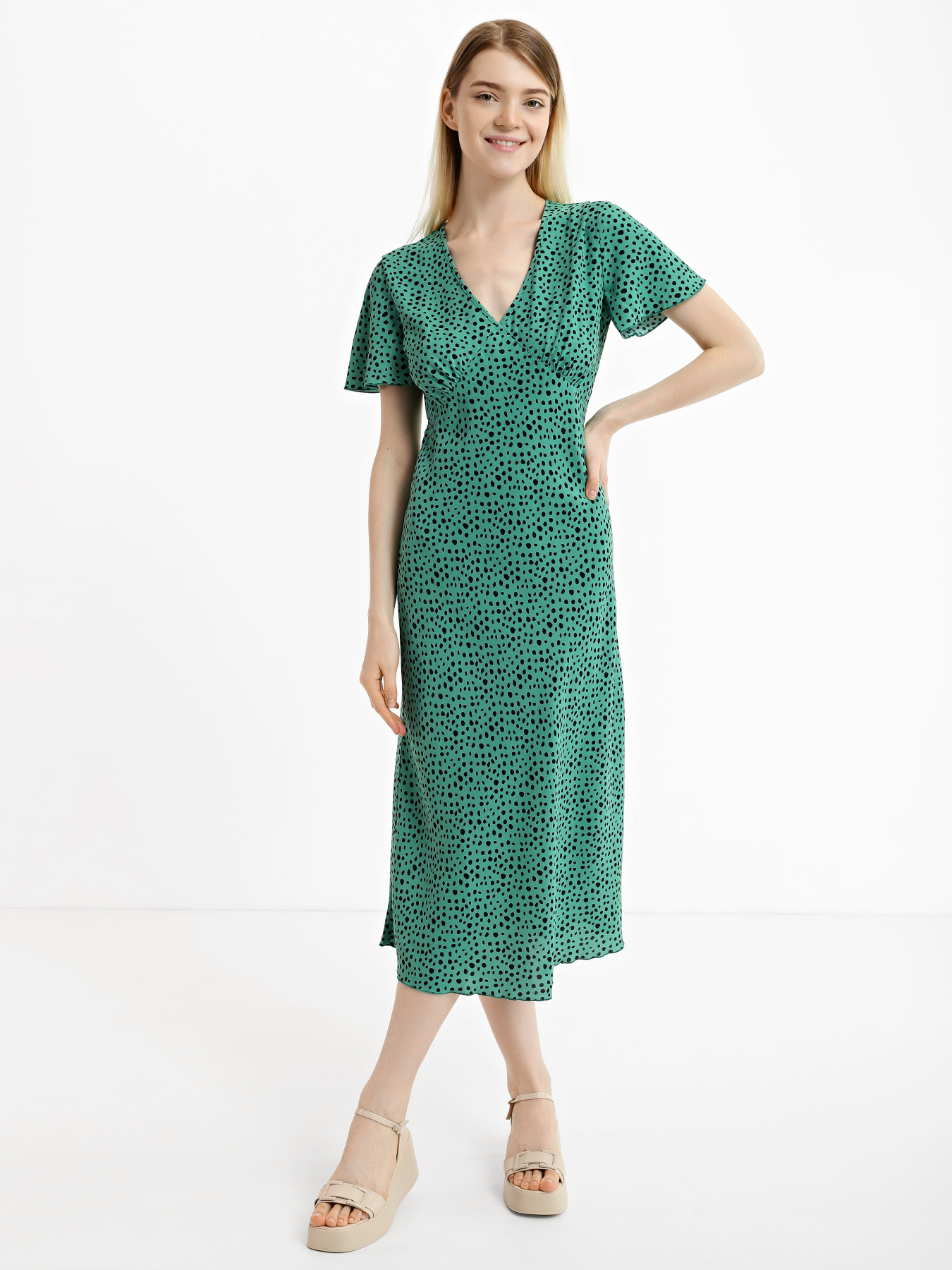 Сукня міді Braska модель 61-7565/318 Фото