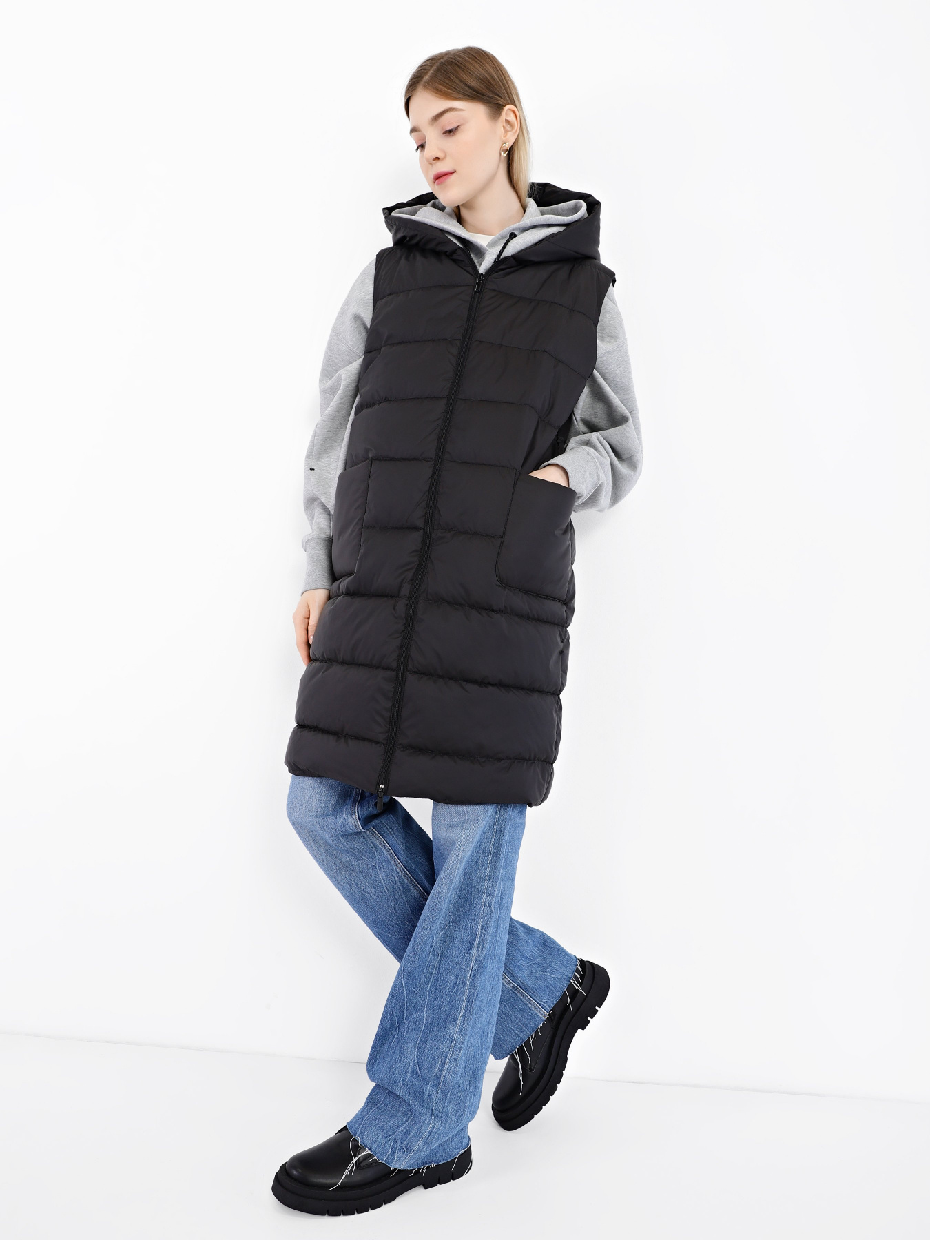 Утеплений жилет Braska модель 71-5663/301 Фото